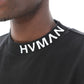 NOVELTY TEE "VEINS" IN BLACK 323A3-TT16A