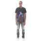 NOVELTY TEE "VEINS" IN BLACK 323A3-TT16A