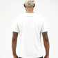 TRIANGLE LOGO TEE IN WHITE