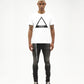 TRIANGLE LOGO TEE IN WHITE