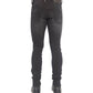 PUNK SUPER SKINNY IN JET BLACK JEANS