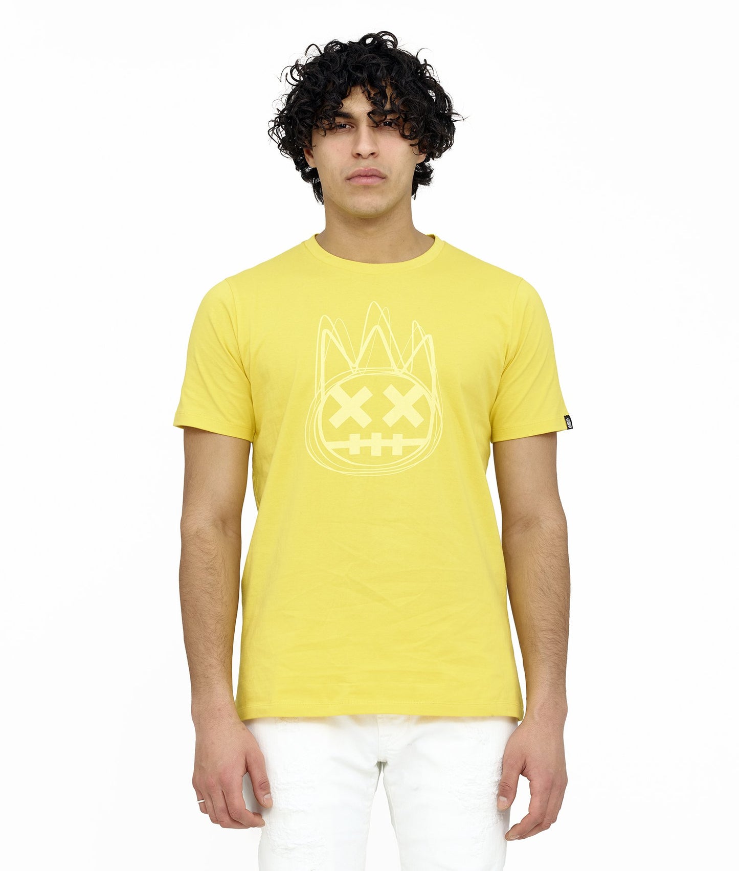 SHIMUCHAN LOGO S/S CREW T IN LEMON