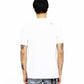 CAMISETA S/C CREW "CYBORG" EN BLANCO 