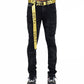 PUNK SUPER SKINNY STRETCH BELTED IN GRUNDGE
