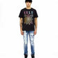 PUNK SUPER SKINNY BELTED IN TAYLOR
