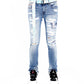 PUNK SUPER SKINNY BELTED IN TAYLOR