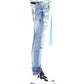 PUNK SUPER SKINNY BELTED IN TAYLOR