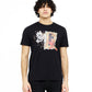 S/S CREW T "TRANSFORM" IN BLACK
