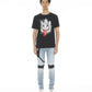 CAMISETA MANGA CORTA CUELLO REDONDO "POLLACK" EN NEGRO 