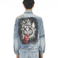 TYPE V JACKET WITH ZIPPER FRONT & ZIP ELBOW IN POLLOCK