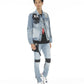 TYPE V JACKET WITH ZIPPER FRONT & ZIP ELBOW IN POLLOCK