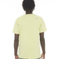 T-SHIRT SHORT SLEEVE CREW NECK TEE"ACID TRIP LOGO" IN CITRON