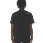 CAMISETA MANGA CORTA CUELLO REDONDO "MATRIX" EN NEGRO 