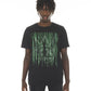 CAMISETA MANGA CORTA CUELLO REDONDO "MATRIX" EN NEGRO 
