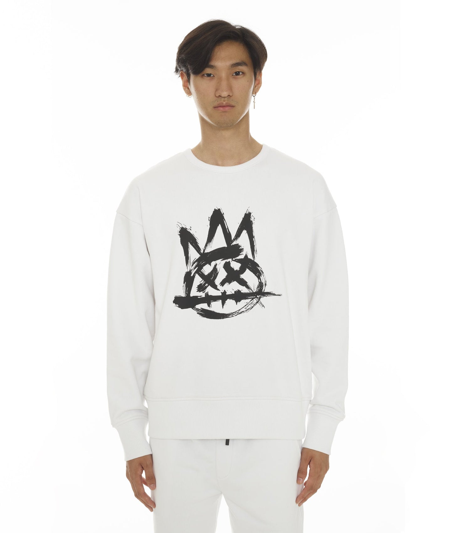 POLAR CUELLO REDONDO EN BLANCO 
