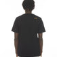 BRUSHED SHIMUCHAN LOGO SHORT SLEEVE CREW NECK TEE IN BLACK
