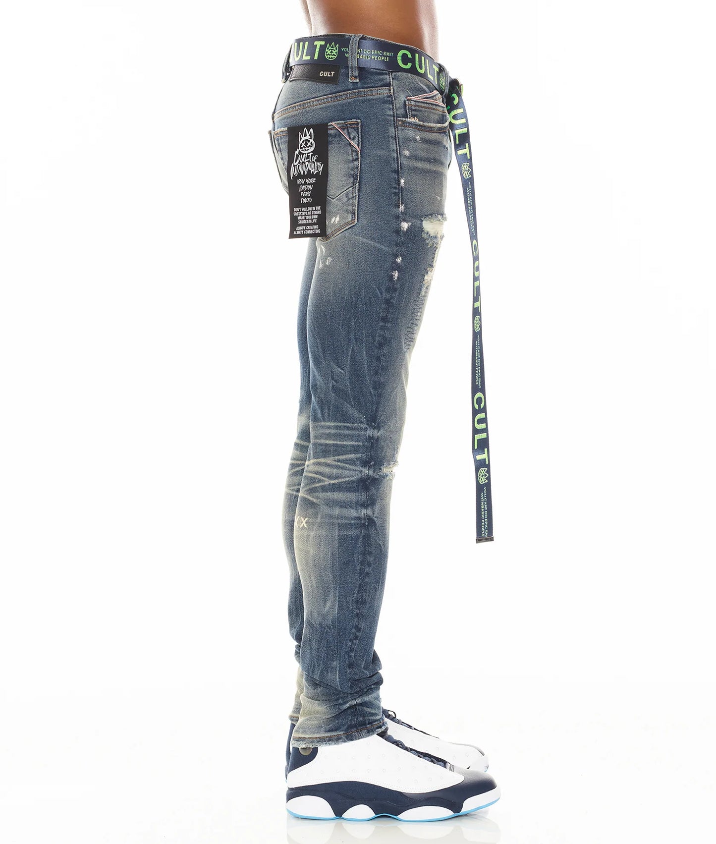 PUNK SUPER SKINNY IN PIEGON