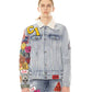 TYPE III DENIM JACKET DOUBLE WAISTBAND IN ACID