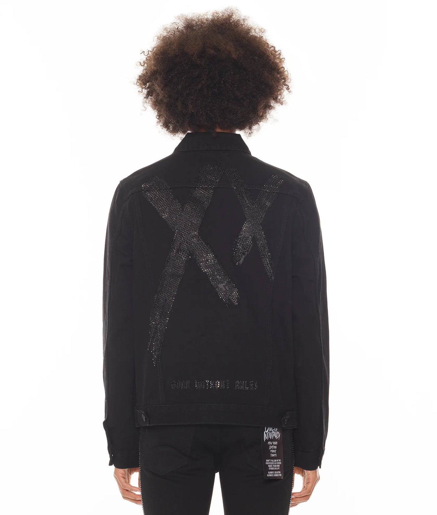 TYPE II DENIM JACKET IN CRYSTAL