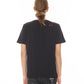 SHORT SLEEVE CREW NECK TEE "CULT" IN BLACK