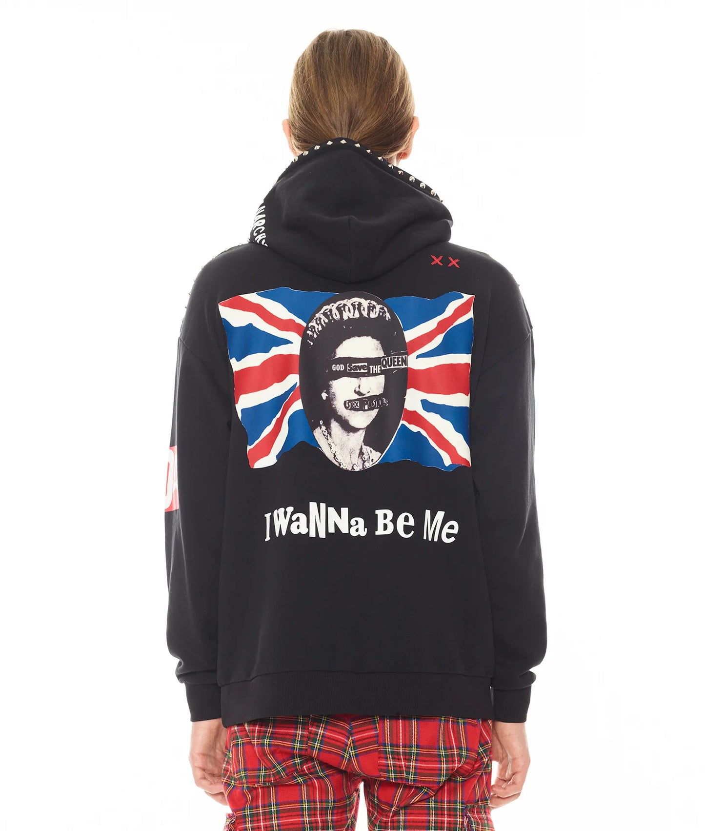NOVELTY PULLOVER HOODY SWEATSHIRT "SEX PISTOLS"