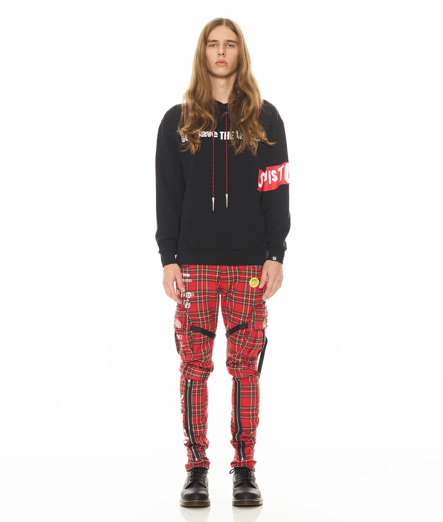 NOVELTY PULLOVER HOODY SWEATSHIRT "SEX PISTOLS"