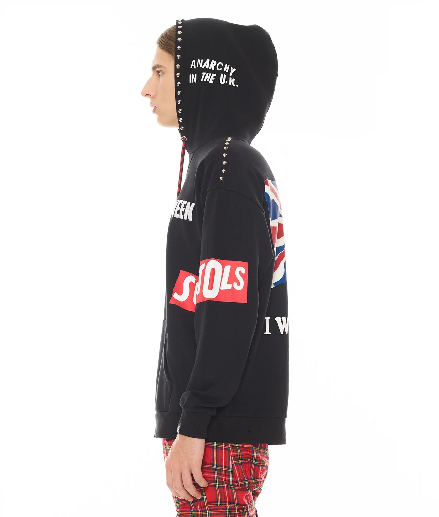 NOVELTY PULLOVER HOODY SWEATSHIRT "SEX PISTOLS"