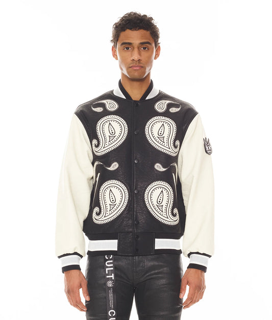 VARSITY JACKET "PAISLEY"