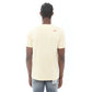 SHORT SLEEVE CREW NECK TEE "SHIMU-LISA" IN CREAM