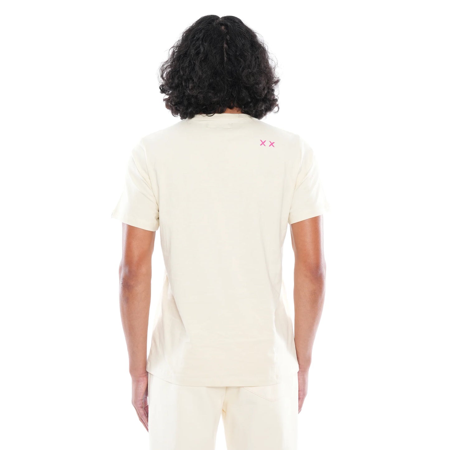 3D CLEAN SHIMUCHAN LOGO SHORT SLEEVE CREW NECK TEE IN WINTER WHITE