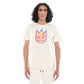 3D CLEAN SHIMUCHAN LOGO SHORT SLEEVE CREW NECK TEE IN WINTER WHITE