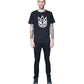 PUNK SUPER SKINNY PREMIUM STRETCH BLACK JEANS