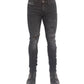 PUNK SUPER SKINNY IN JET BLACK JEANS