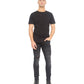 PUNK SUPER SKINNY IN JET BLACK JEANS