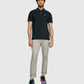 MENS LINCOLN NEON TIPPED POLO