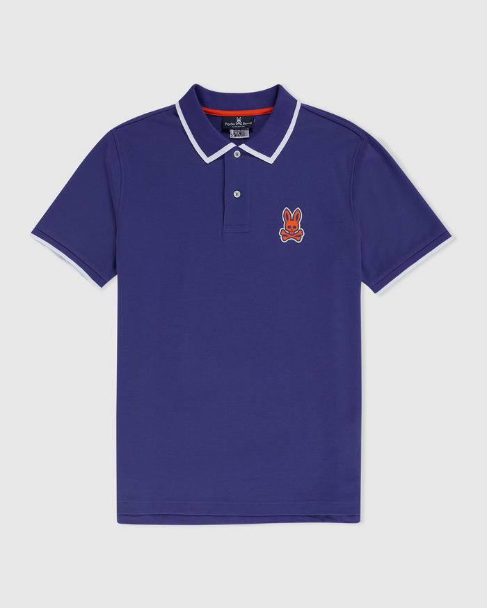 POLO DE HOMBRE HARTSOP CON LOGO DE PUNTA DE CADENA