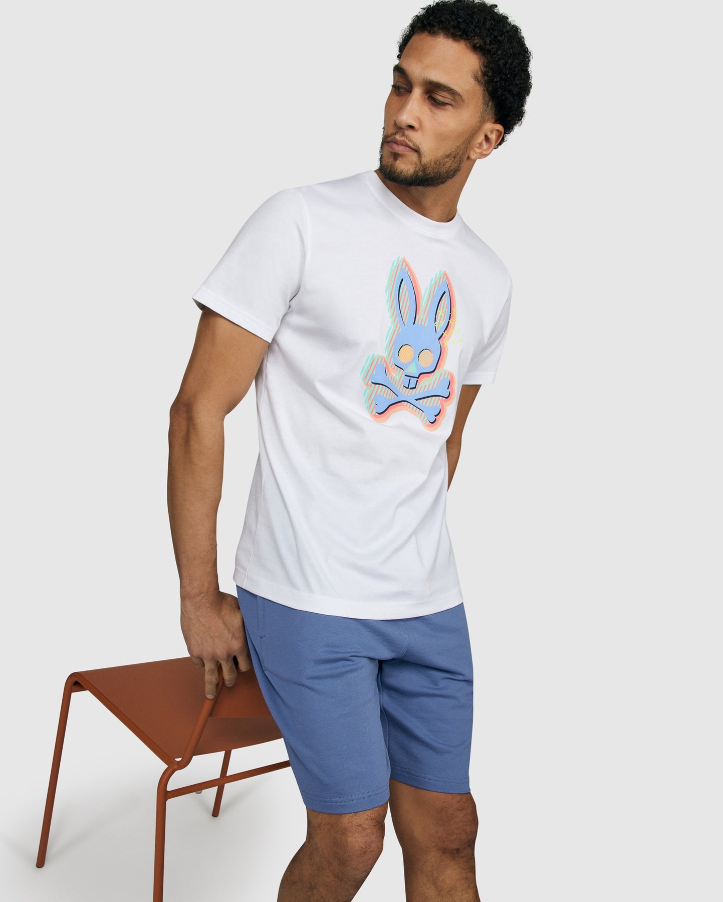 CAMISETA ETHAN DECO CONEJITO PARA HOMBRE 