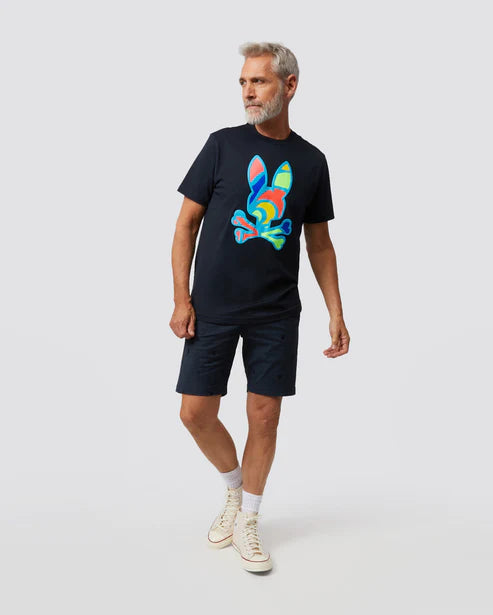Mens Hilsboro Multi Color Bunny Tee