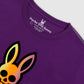 Camiseta Dylan Gradient Bunny para hombre - Vivid Violet