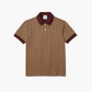 Unisex Lacoste L!VE Classic Fit Monogram Jacquard Polo