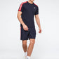 CAMISETA FASCIA PL-MARINO/ROJO TANGO
