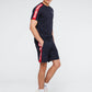 CAMISETA FASCIA PL-MARINO/ROJO TANGO