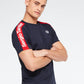 CAMISETA FASCIA PL-MARINO/ROJO TANGO