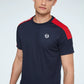 CAMISETA FASCIA PL-MARINO/ROJO TANGO