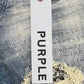 PURPLE-BRAND BANDANA PATCH PRINT INDIGO P001 LOW RISE SKINNY