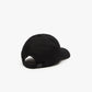 Gorra unisex de sarga de algodón orgánico NEGRO 