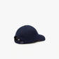 Gorra unisex Lacoste en sarga de algodón orgánico NAVY 