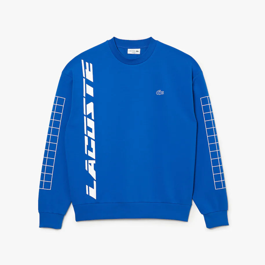 Men's Loose Fit Two-Ply Piqué Sweatshirt