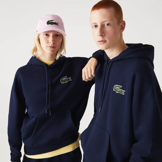 Sudadera unisex de algodón orgánico con capucha y corte holgado 