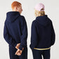 Unisex Loose Fit Hooded Organic Cotton Sweatshirt